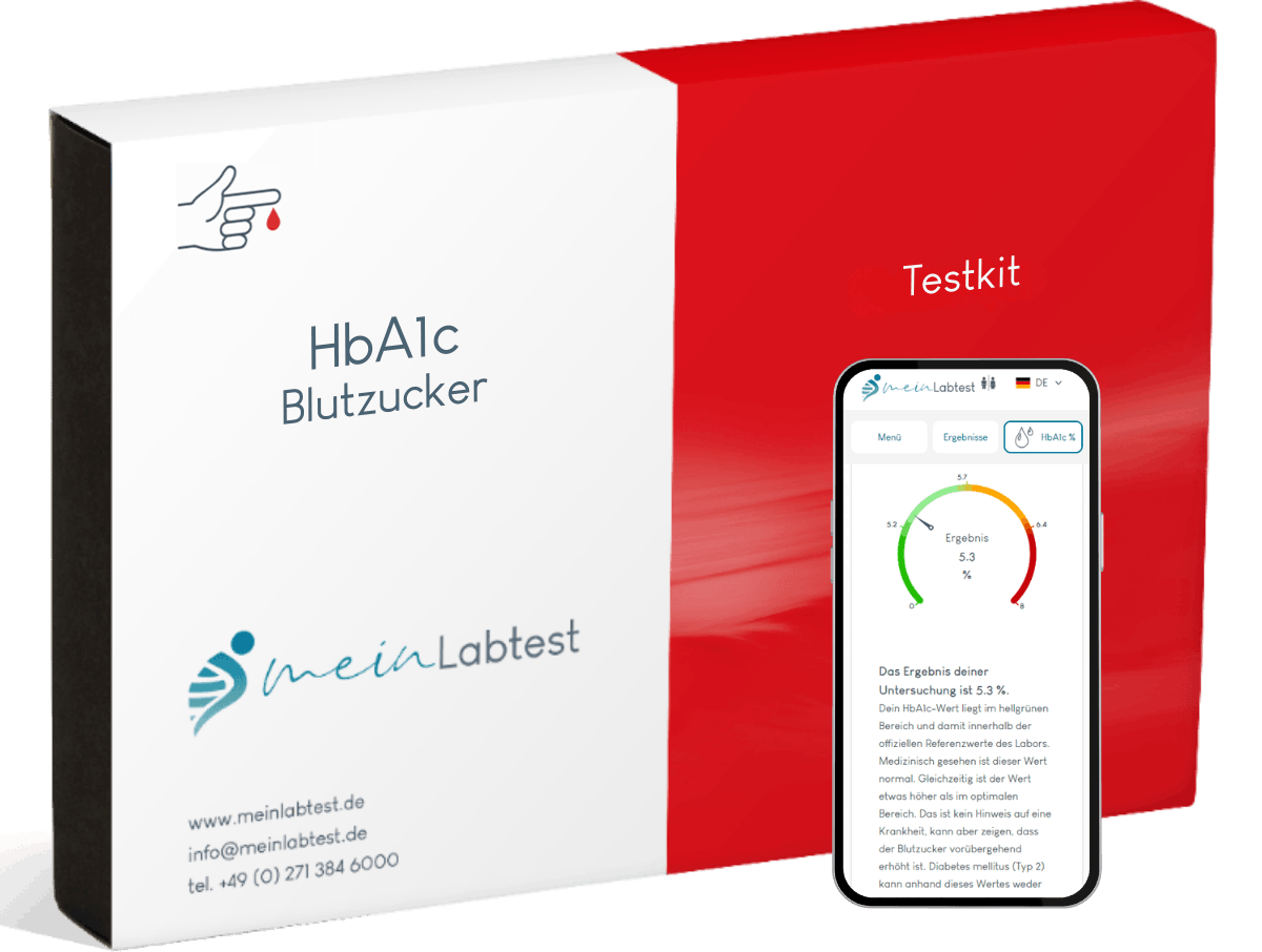 HbA1c-Test — Langzeit-Blutzucker (Selbsttest)