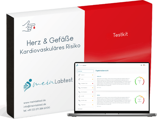 Meinlabtest Herz-Kreislauf-Bluttest — Heimtest-Kit