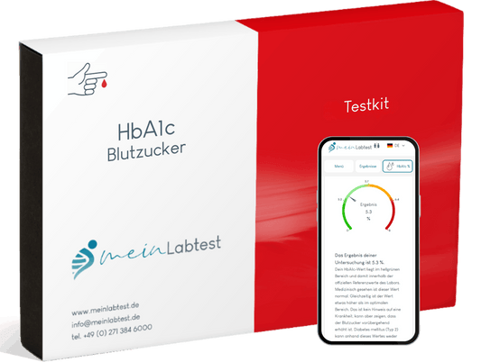 Meinlabtest HbA1c-Test — Heimtest-Kit